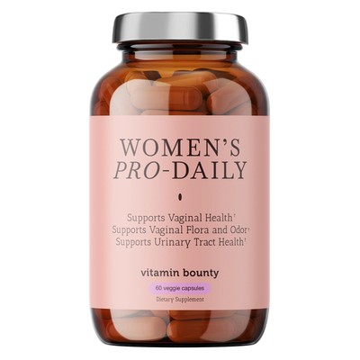 Vitamin Bounty Women's Pro-Daily Probiotic - Supports Vaginal Digestive & pH ...