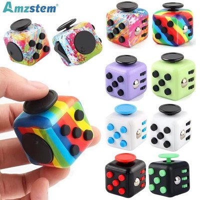 1pc Fidget Cube Hand Spinner Stress Relief Sensory for Kids and Adults - NEW
