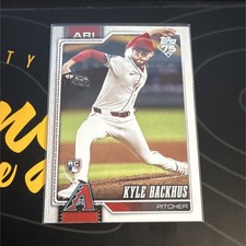 Topps 75 Kyle Backhus Rookie Arizona Diamondbacks #21 Sports Trading Card