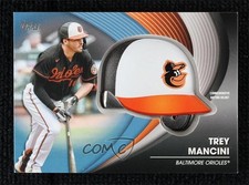 2022 Topps Series 2 Batting Helmet Commemorative Relics Blue Trey Mancini 0p73