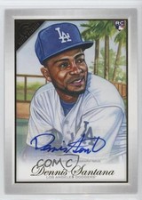 2019 Topps Gallery Auto Dennis Santana #120 Auto 8lv
