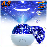 Sternenhimmel Projektor 360° Nachtlicht 8 Farben FüR Baby Weihnachtsgeschenke