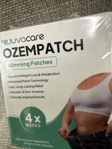 Rejuvacare OZEMPATCH Abnehmen Gewichtsverlust Pflaster 4x Woche NEU versiegelt (b) - Bild 2 von 4