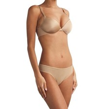 Skims Ultimate Push Up Plunge Bra - NWT - Clay - 34d