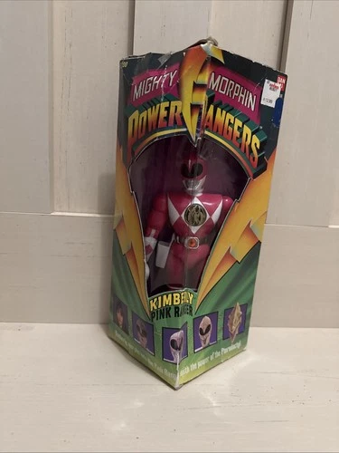 Vintage Kimberly Pink Ranger Mighty Morphin Power Rangers 1993 Bandai New Sealed