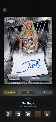 *digital* Sol Ruca Topps Chrome 2026 Auto 2/10cc