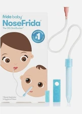 Frida Baby Nosefrida Snotsucker for Baby, Nasal Aspirator for Baby, Nose Sucker 