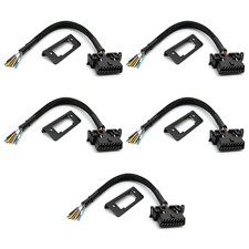 JUTA OBD2 J1962 Female to Open Pigtail Cable Bracket 16PIN OBDII Port Replace...