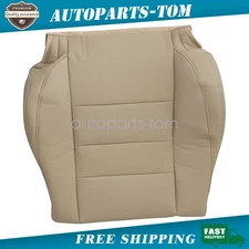 2008-2012 Fits Honda Accord Passenger Top Replacement Leather Seat Cover Tan