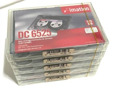 IMATION DC6525 Data Cartridges 525MG Lot of 5 SEALED