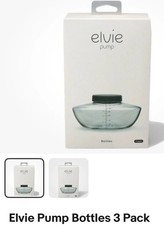 Elvie Pump Breastmilk Storage Bottles 3 Pack 5oz/150ml - New