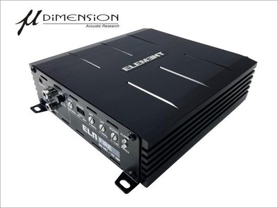 µ-Dimension ELA FIRE - 1-Kanal Digital Mono-Verstärker - 600 W - Full Range 