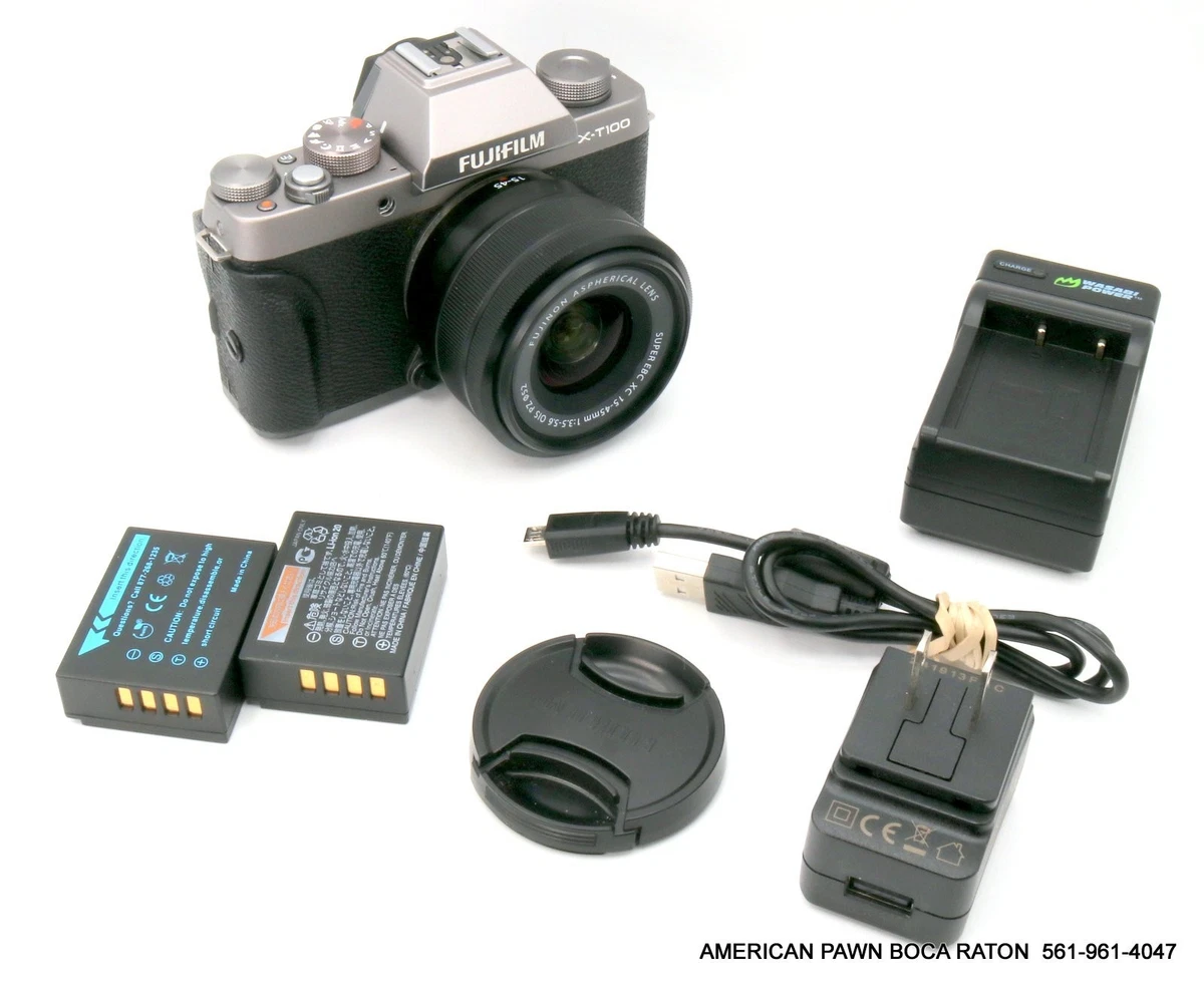 Fujifilm X T100 Digital Cameras with Built - in Flash for Sale