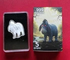 EEYORE Zombie - 5 Gram .999 Fine Silver Bar - Winnie The Pooh Limited To 3k