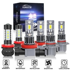 Faro antiniebla LED para Ford EcoSport SE deportivo utilitario 4 puertas 2018-2020