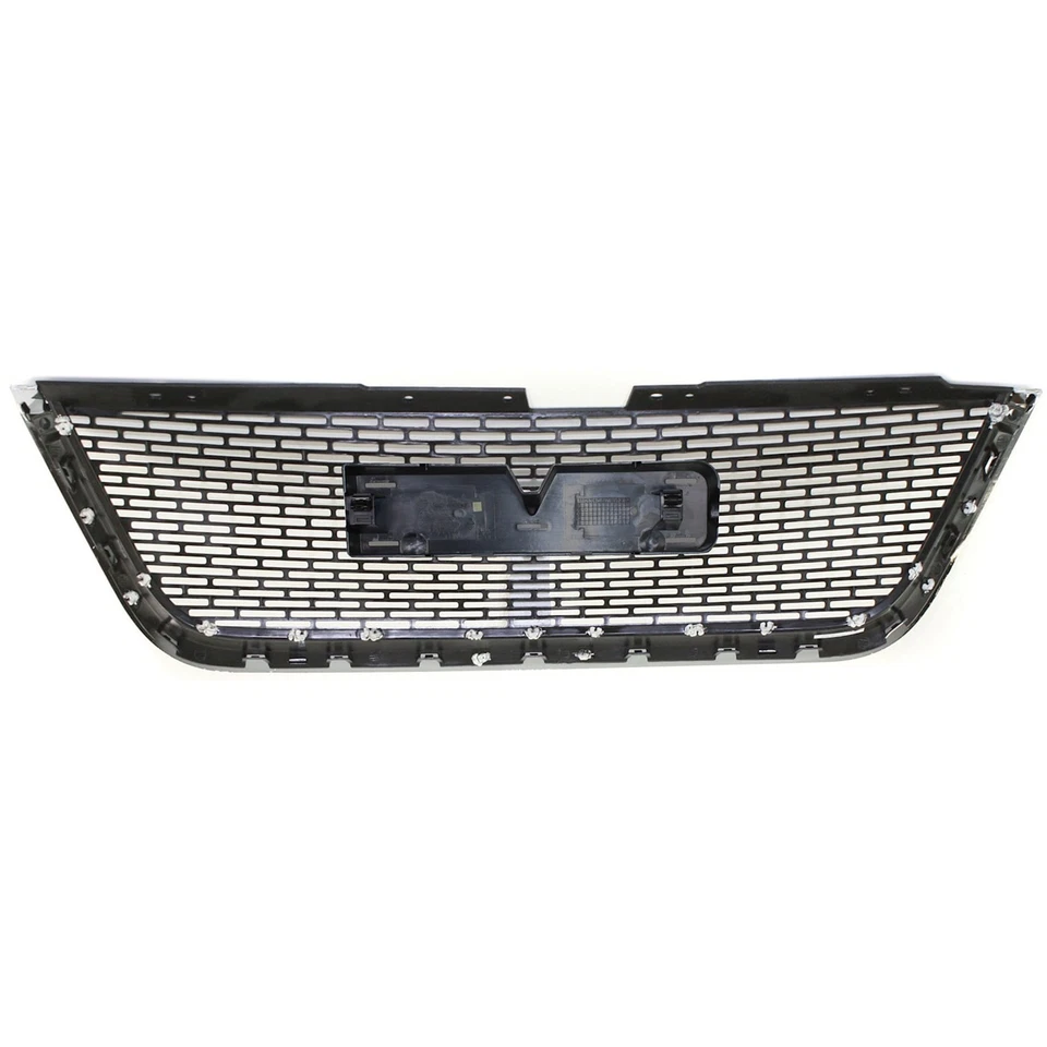 Grille 2007-2012 For GMC Acadia Chrome Shell w/Black Insert Exc Denali Models Foto 4 de 4