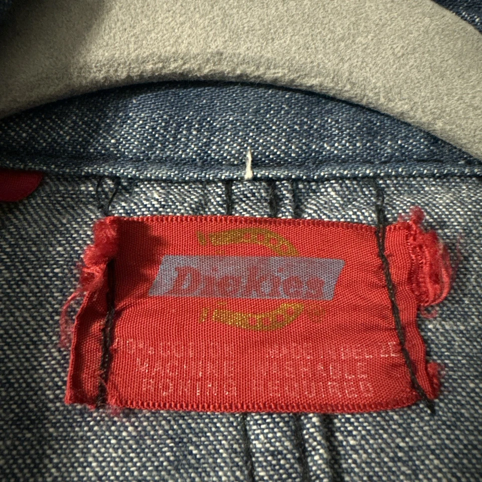 Dickies Jumpsuit Coveralls LongSleeve Sz 44 Medium Vintage Men's - Image 4 of 4