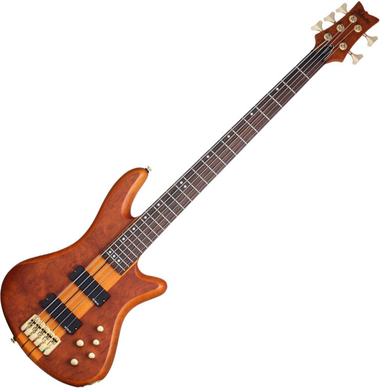 Schecter Stiletto Studio-5 Electric Bass Honey Satin | eBay