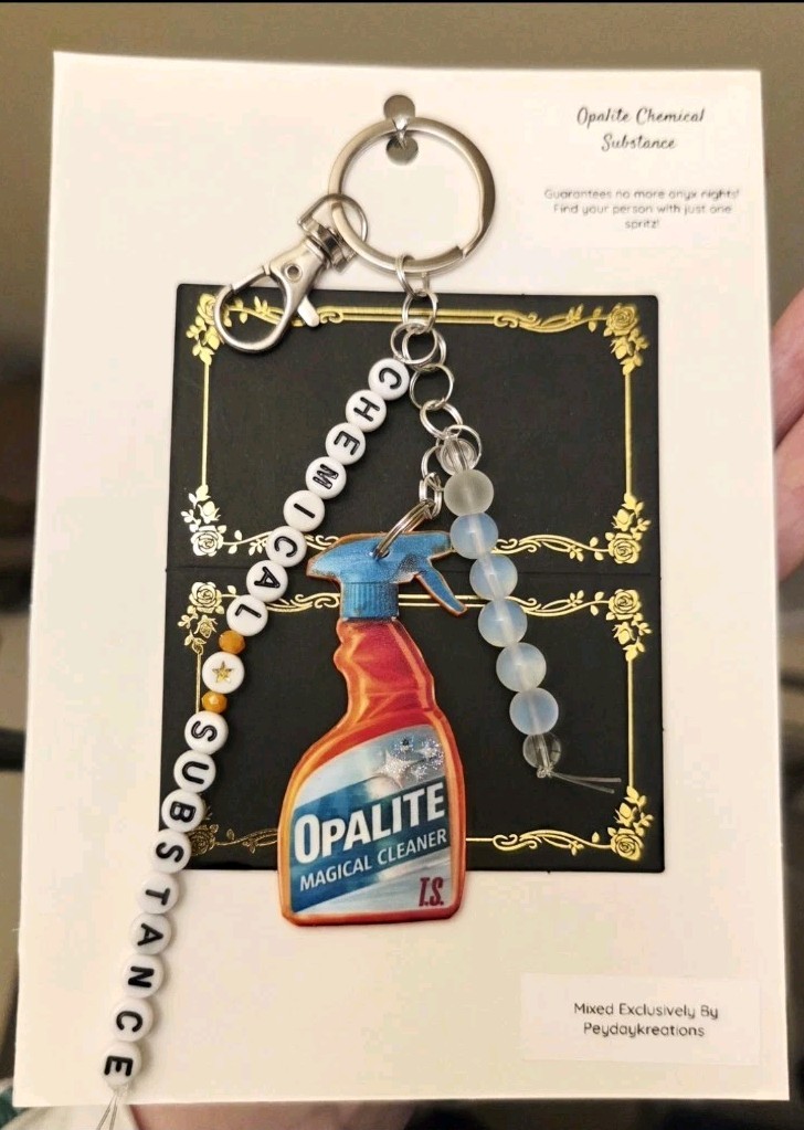 Taylor Swift Opalite Inspired Bag Charm Friendship Bracelet