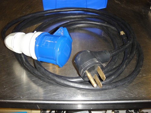 Walther 330 306  2 Pole, 3 Wire  Connector 330 306 pre owned with cord pictured