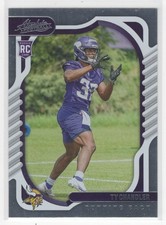 #197 Ty Chandler 2022 Panini Absolute RC Minnesota Vikings