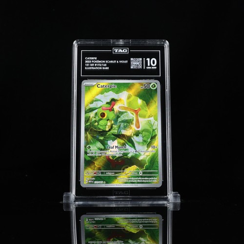 Caterpie graded TAG 10 for sale on eBay