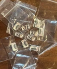 Lot Of Ten 1gram Silver Benjamin Franklin Colorized Bars