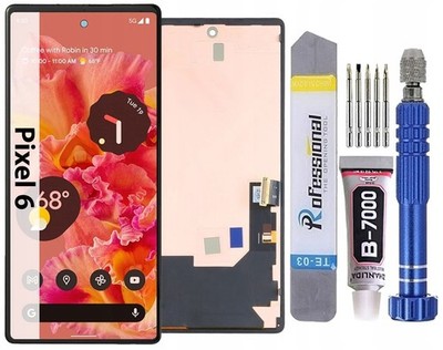 Display Für Google Pixel 6 LCD OLED Bildschirm Touchscreen Rahmen
