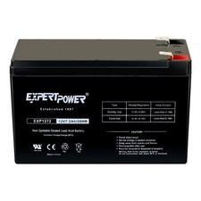 12V 7.2Ah - SLA Rechargeable 12V Battery for Ride-On Toys, Alarm System, UPS,...