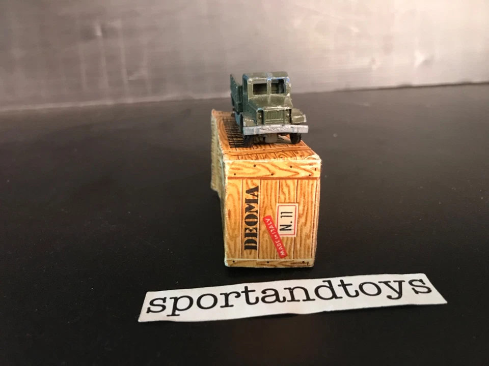 DEOMA HO 1:87 CAMION 3 ASSI MILITARE Mod. 11 METALLO ITALY 1960 VEDI NOTE - Immagine 2 di 4