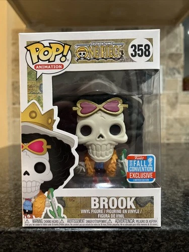 Funko Pop! Vinyl: One Piece Brook with Guitar NYCC 2018 Exclusive, #358
