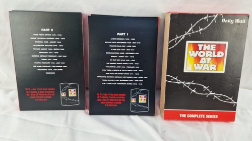 The World At War - The Complete Series 26-Disc DVD Box Set PAL Daily Mail EB55 - Picture 2 of 5