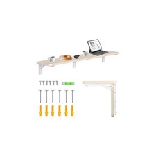 Klappregal/ Arbeitsplatte, Holz, 100x20cm, max.50kg, MC-129 WD