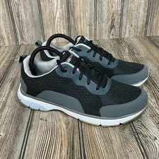 Vionic Dashell Lace-Up Walking Athletic Sneakers Black & Gray Womens Size 9.5 M