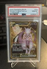 Pokemon TCG Gold Team Rocket's Mewtwo EX 240/182 Destined Rivals PSA 10