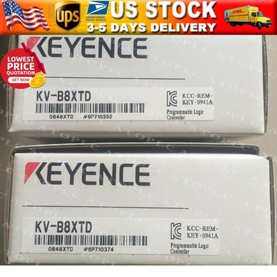 1PCS NEW IN BOX KEYENCE PLC KV-B8XTD WITH ONE YEAR WARRANTY  US Free TAX