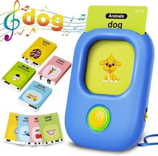 224 Sight Words Talking Flash Cards, Autism Sensory Toys for Kids 1-5 Years Old