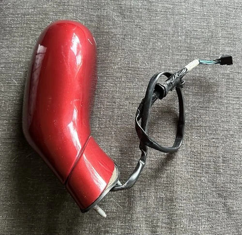 1997-2004 C5 Corvette Left Driver Door Mirror OEM Magnetic Red Metallic