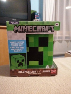 Minecraft Creeper Lampe Nachtlicht Klein 3D von Paladone Neu mit Orginal Karton