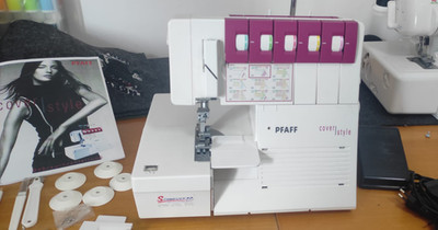 Pfaff Cover Style 4850 Overlock/Coverlock Kombi
