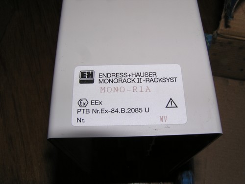 New old stock - E+H MONO-R1A Monorack II 7HP 115/230VAC in open original box - Picture 3 of 8