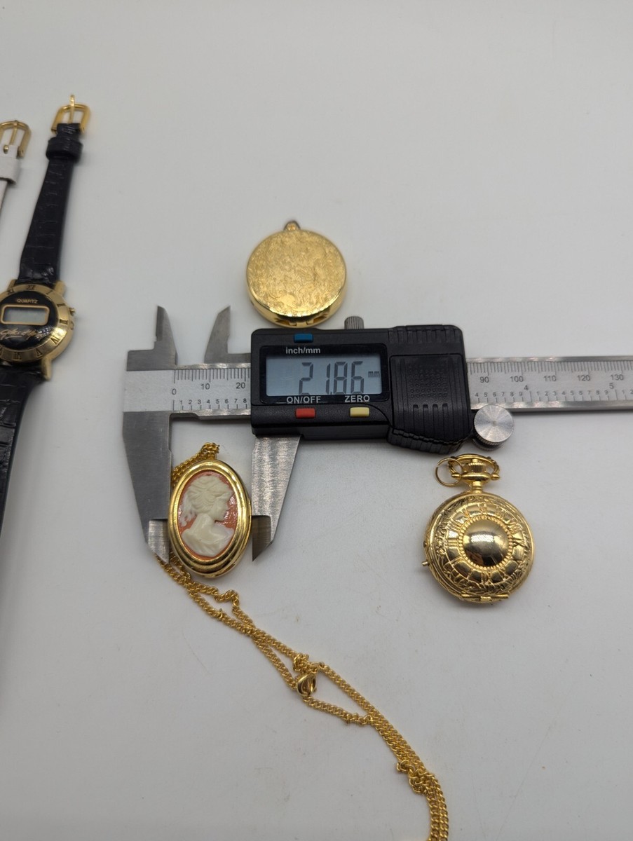 Lot De 6 Montres Vintage Femme - LCD, Montre Collier, Montre De Poche, Occasion