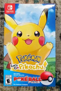 pokemon lets go pikachu with pokeball plus
