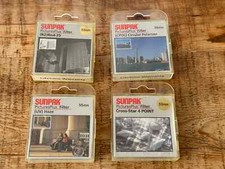 Lot of 4 - Sunpak PicturesPlus Filters: 55mm with cases