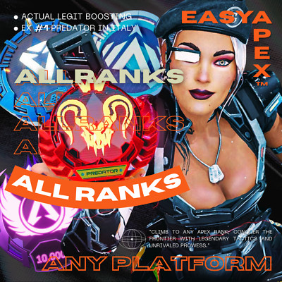 Apex Boost Ranked | All Platforms | Apex Master & Predator Boost & Badges