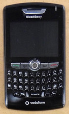 BlackBerry 8800 - Black  Vodafone  Rare GSM Smartphone - No Back