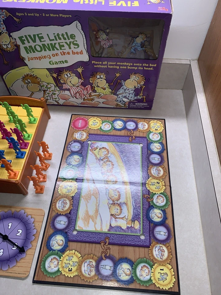 FIVE LITTLE MONKEYS JUMPING ON THE BED GAME 5 Little Monkeys Jumpin On The Bed - Image 4 of 4