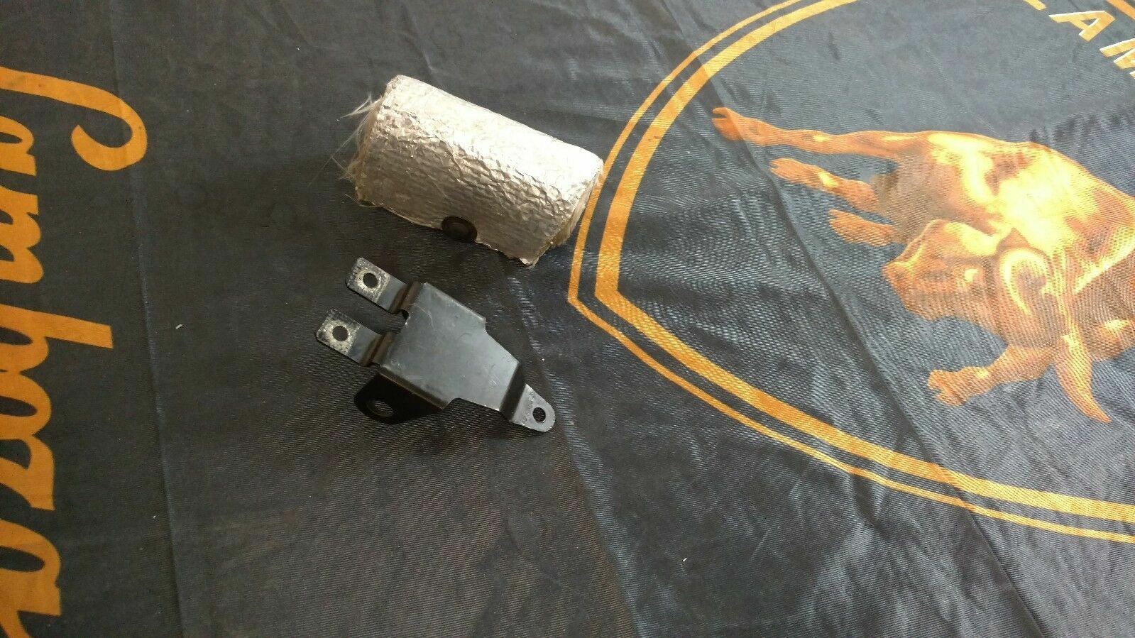 LAMBORGHINI MURCIELAGO REAR SPOILER MOTOR BRACKET AND COVER OEM 410827992