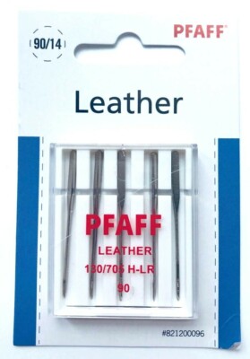 Original Pfaff Nähmaschinen Nadeln Leder 130/705 H-LR Stärke 90 für Pfaff....