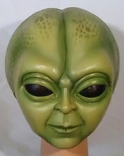 Alien Latex Mask, Extra Terrestrial, Halloween Costume Accessory